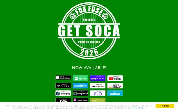 Screenshot of getsoca.com