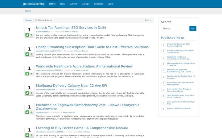 Screenshot of getsocialselling.com