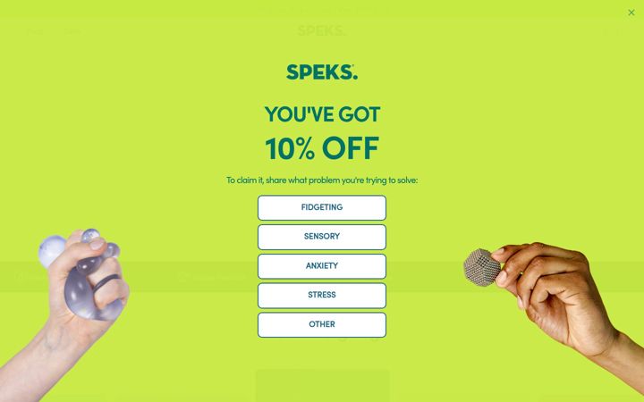 Screenshot van getspeks.com