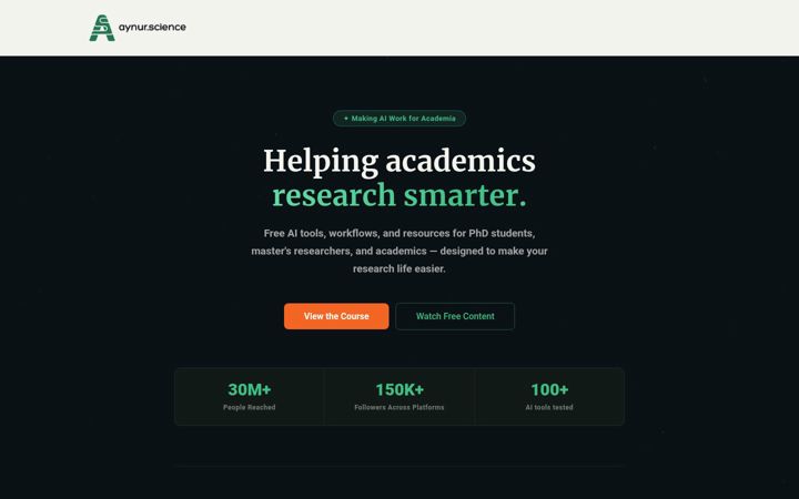 Screenshot of gettention.com