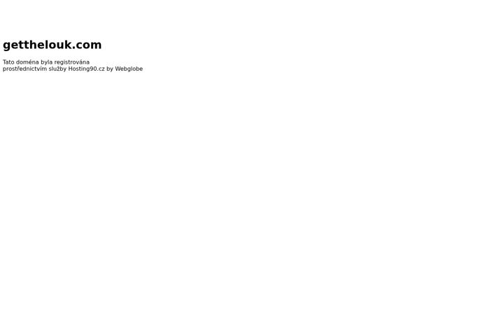 Screenshot of getthelouk.com