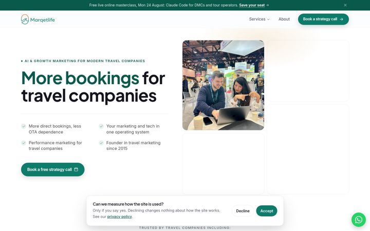 Screenshot of gettinggrowthdone.com