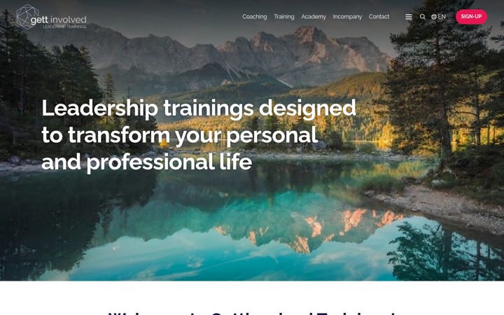 Screenshot of gettinvolved.com