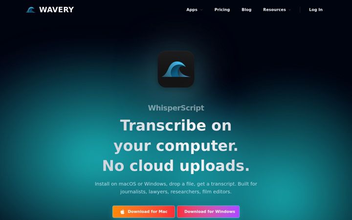 Screenshot of getwavery.com