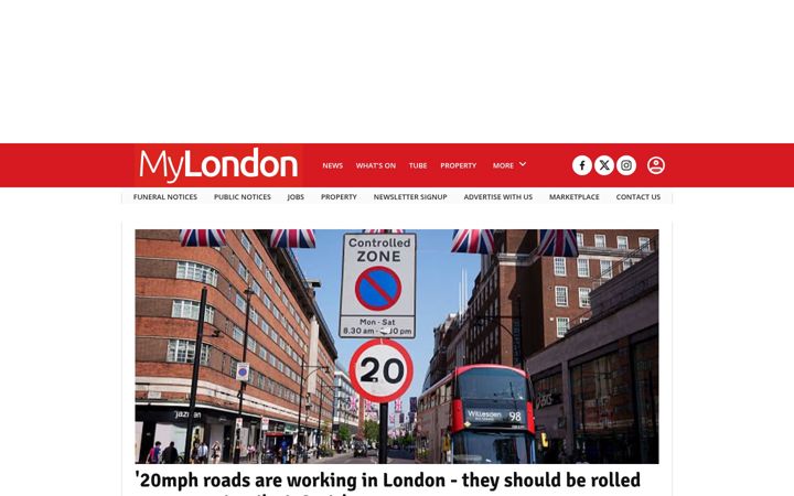 Screenshot of getwestlondon.co.uk