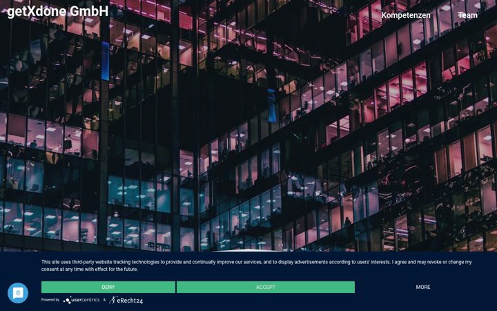 Screenshot of getxdone.de
