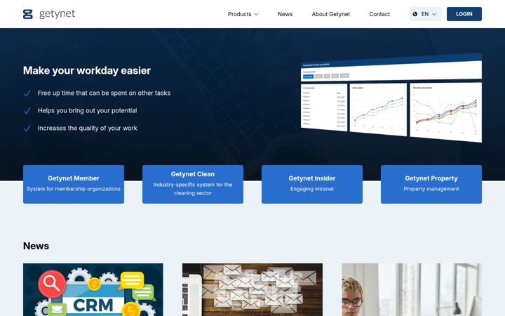 Screenshot of getynet.com