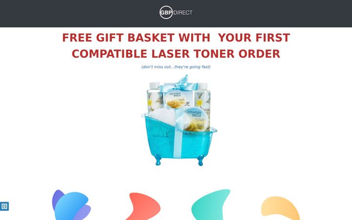 Screenshot of getyourgiftbasket.com