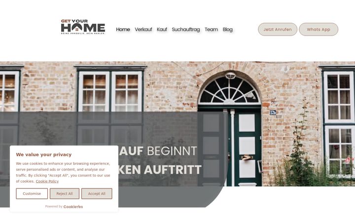Screenshot of getyourhome-nrw.de
