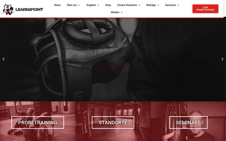 Screenshot of getyourtraining.de