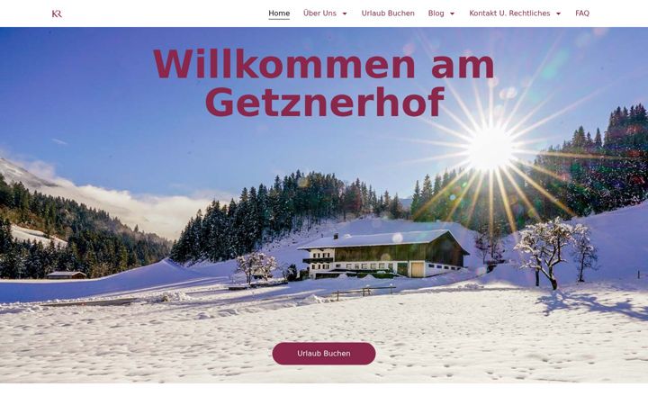Screenshot of getznerhof.at