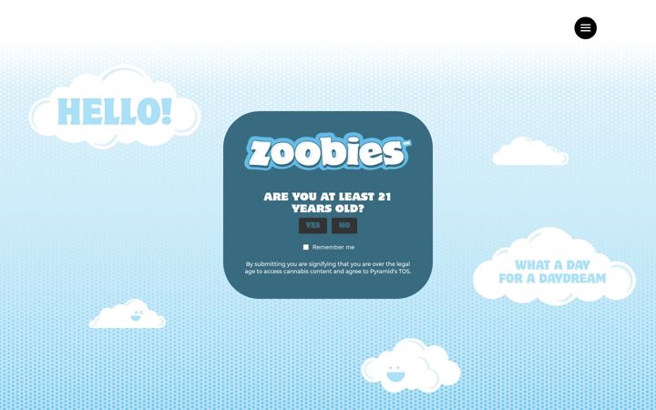 Screenshot of getzoobies.com
