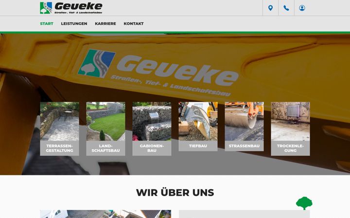 Screenshot of geueke-stl.de