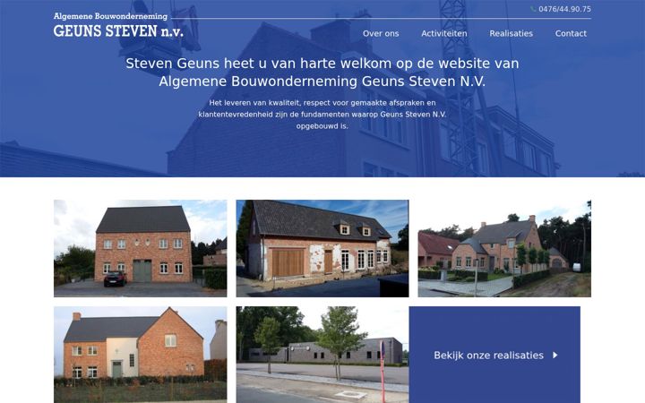 Screenshot of geunsnv.be