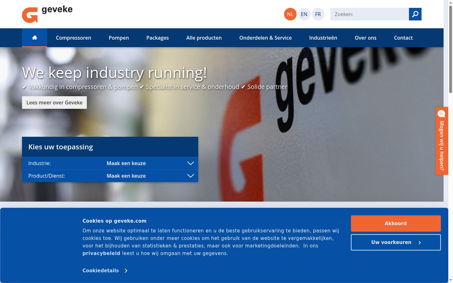Screenshot tal-banner tal-kunsens muri qabel kwalunkwe interazzjoni
