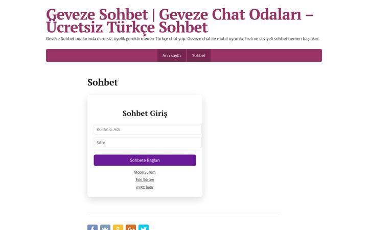 Screenshot of geveze.online
