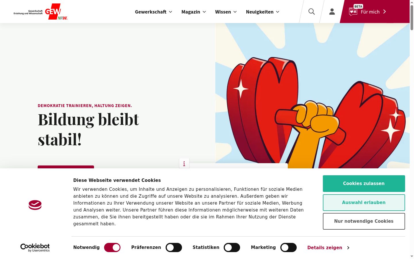 Ekraanipilt nõusolekubännerist, mida näidati enne mis tahes suhtlust