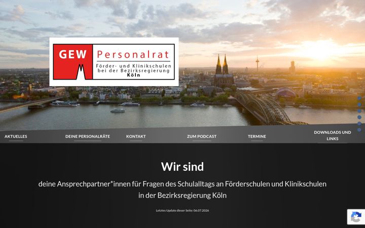 Screenshot του gew-personalratfoerderschulen-koeln.de
