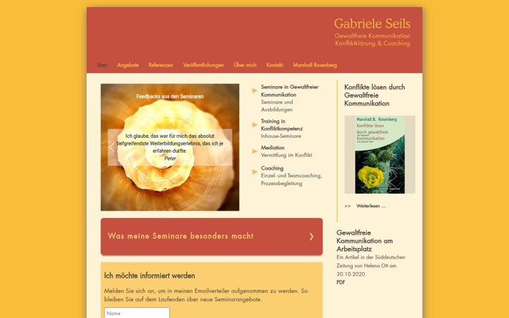 Screenshot of gewaltfreie-kommunikation-berlin.de