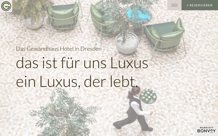 Screenshot of gewandhaus-hotel.de