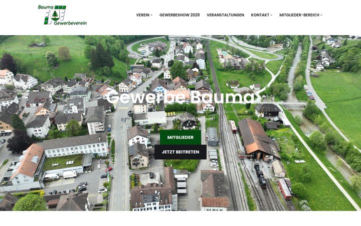 Screenshot of gewerbe-bauma.ch