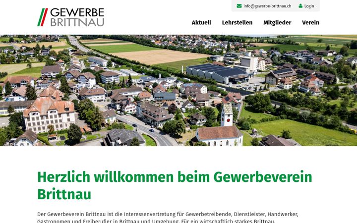 Screenshot of gewerbe-brittnau.ch