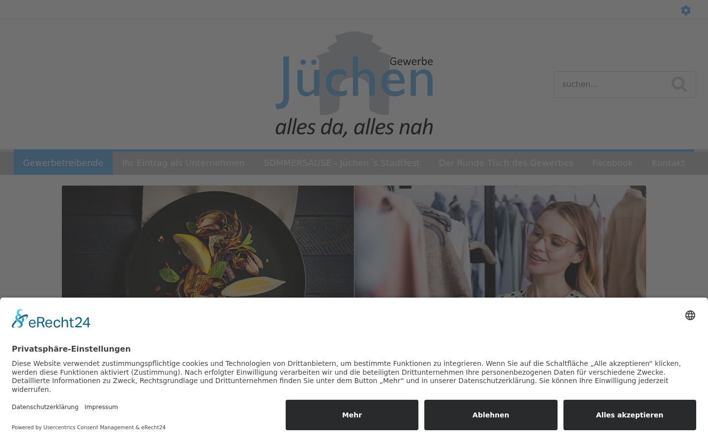 Screenshot tal-banner tal-kunsens muri qabel kwalunkwe interazzjoni