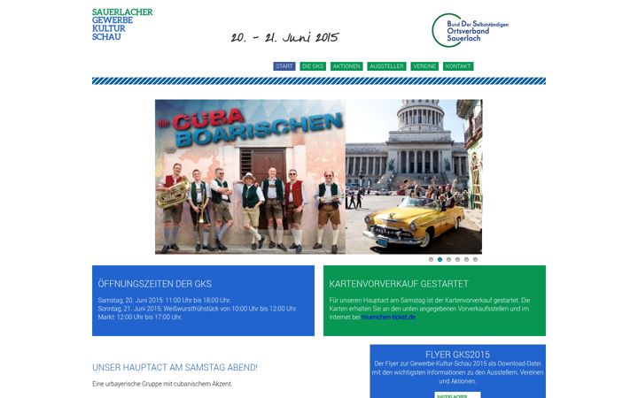 Screenshot of gewerbe-kultur-schau.de
