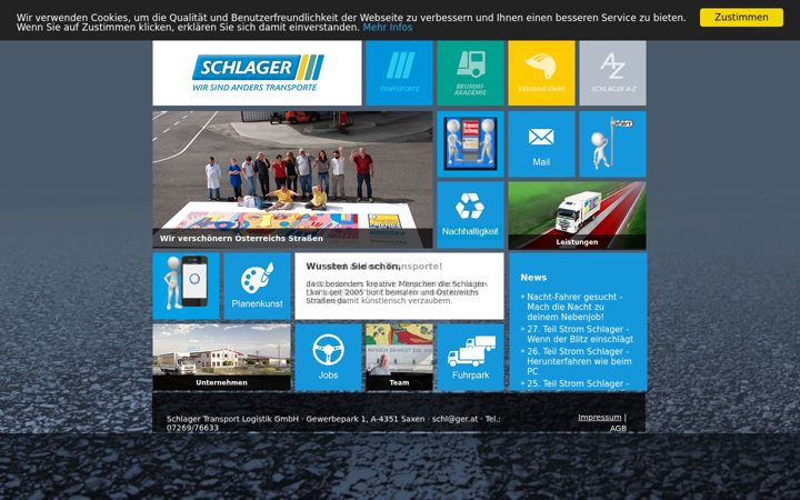 Screenshot of gewerbegebiet.at