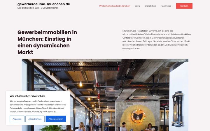 Screenshot of gewerberaeume-muenchen.de