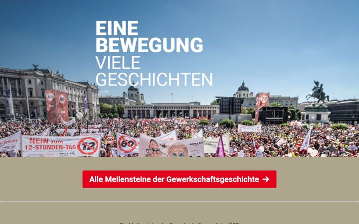 Screenshot of gewerkschaft-geschichte.at
