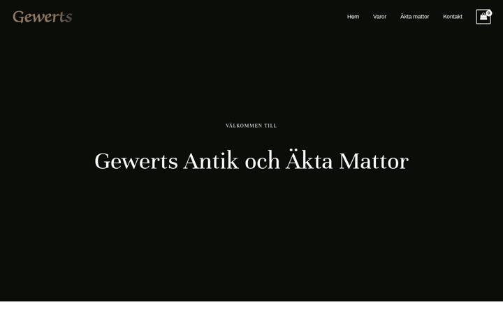 Screenshot of gewertsantik.se