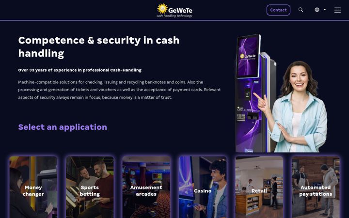 Screenshot of gewete.com