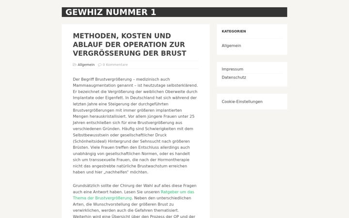 Screenshot of gewhiz1.com