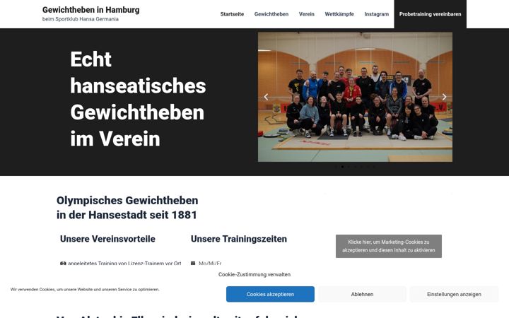 Screenshot of gewichtheben-hh.de