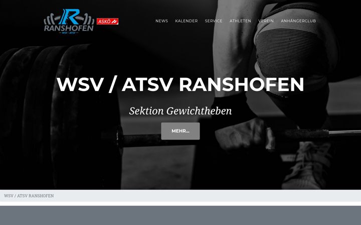 Screenshot of gewichtheben-ranshofen.at