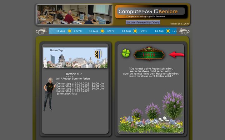 Screenshot of gewima.eu