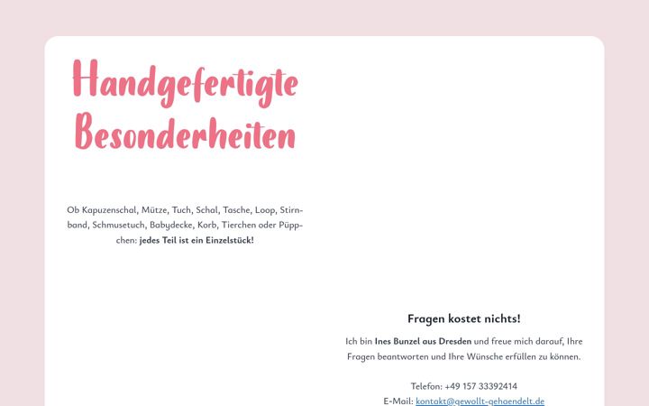 Screenshot of gewollt-gehaendelt.de