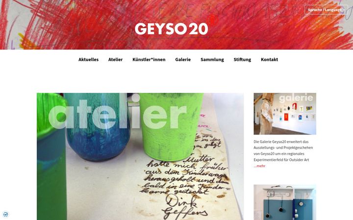 Screenshot of geyso20.de