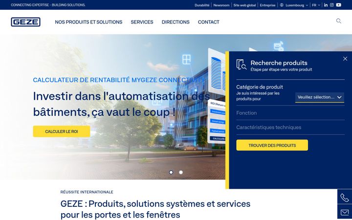 Screenshot of geze.lu