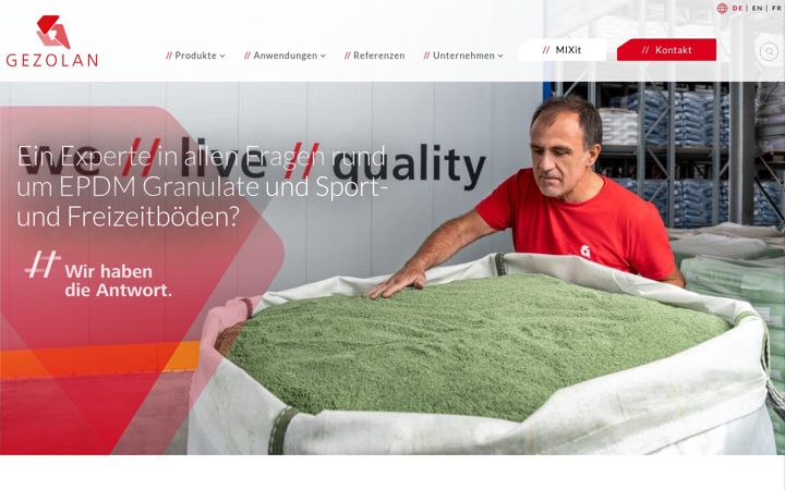 Screenshot of gezolan.com