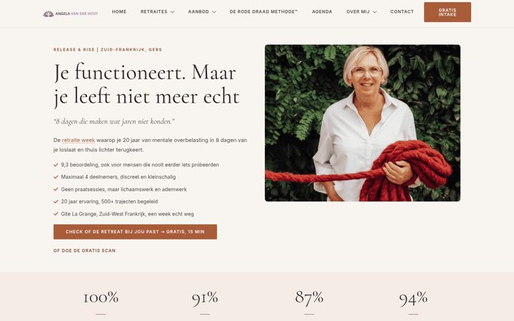 Screenshot of gezondheidsoverzicht.nl