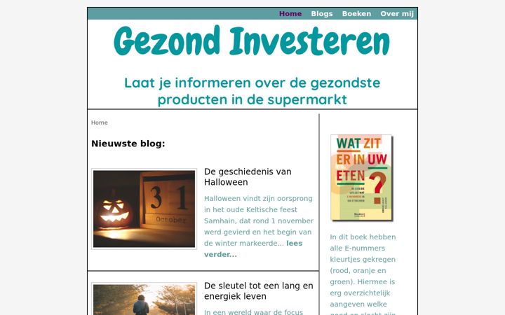 Screenshot of gezondinvesteren.nl