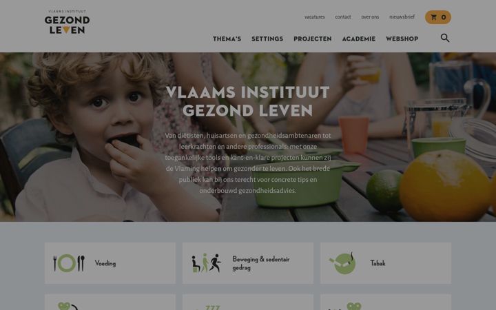Screenshot of gezondleven.be