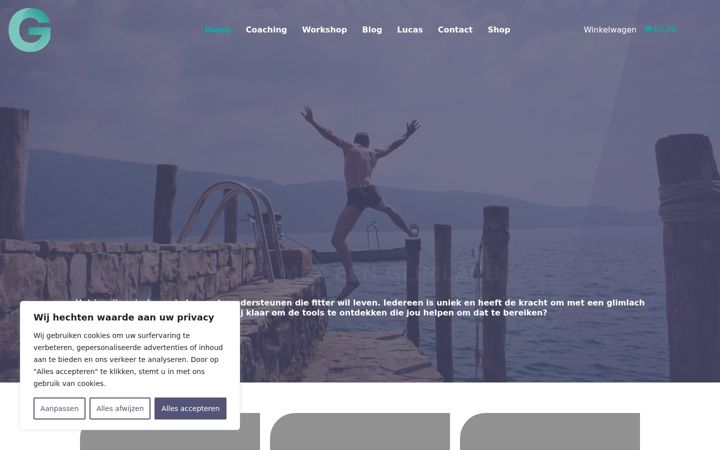 Screenshot of gezondmetplezier.nl