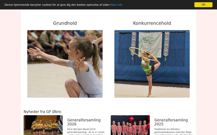 Screenshot of gf-oebro.dk