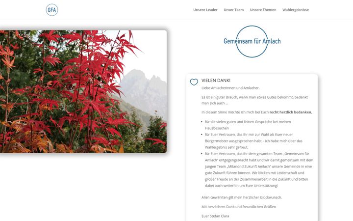 Screenshot of gfatirol.at