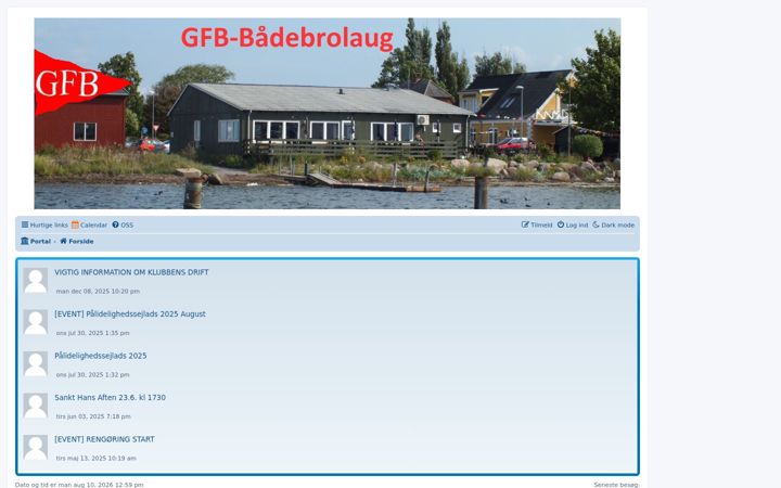 Screenshot of gfb-falster.dk