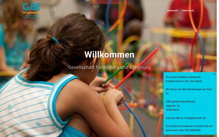 Screenshot of gfbe-berlin.de