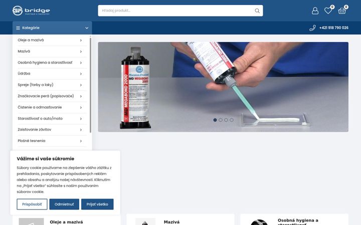 Screenshot of gfbridge.sk